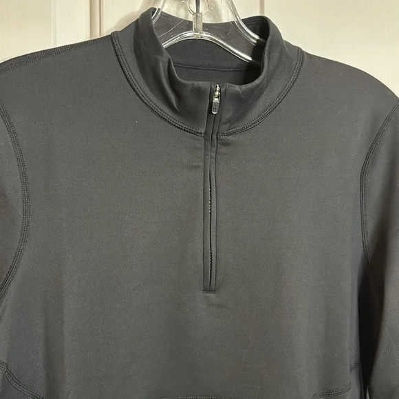 NWT women’s SWEATY BETTY THERMA RUNNING HALF ZIP in black size small - Picture 3 of 9